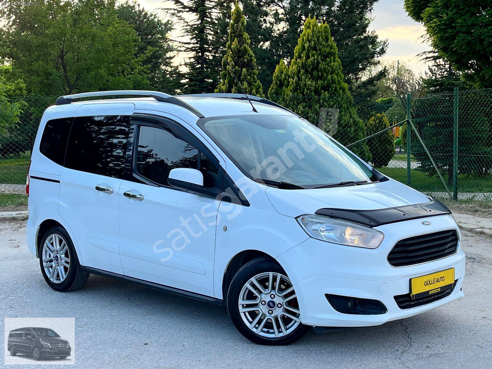 GÜLLÜ OTO DAN 2017 FORD COURİER TİTANYUM KREDİ İMKANI