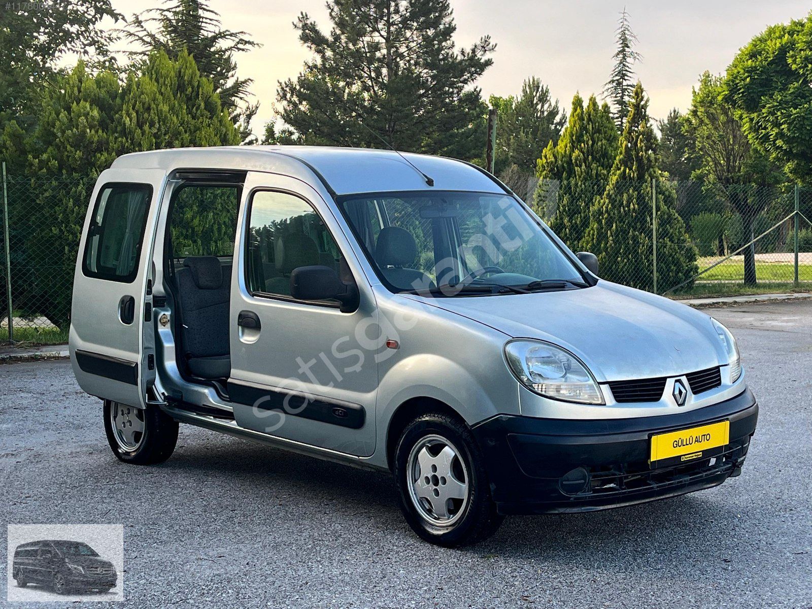 GÜLLÜ OTO DAN 2005 KANGO 1.5 DCİ ELDEN TAKSİT İMKANI