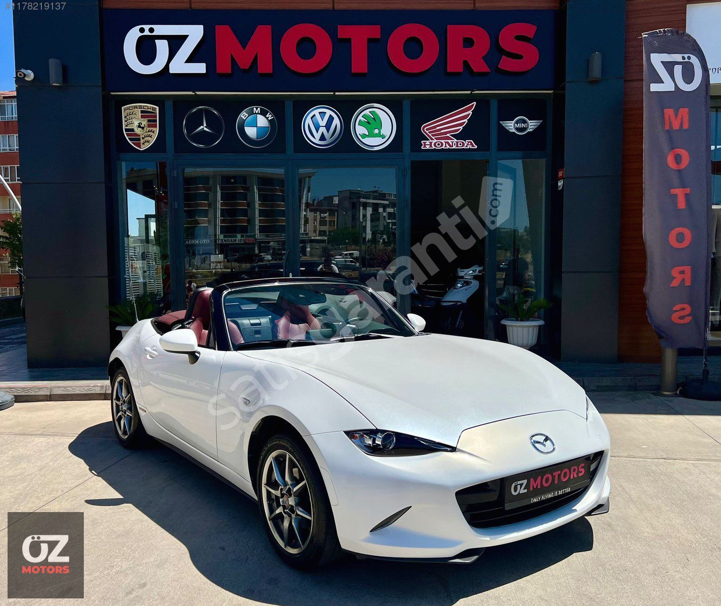 ÖZ MOTORS 100.YIL MAZDA MX-5 1.5 ROADSTAR HATASIZ ÖZEL PLAKALI