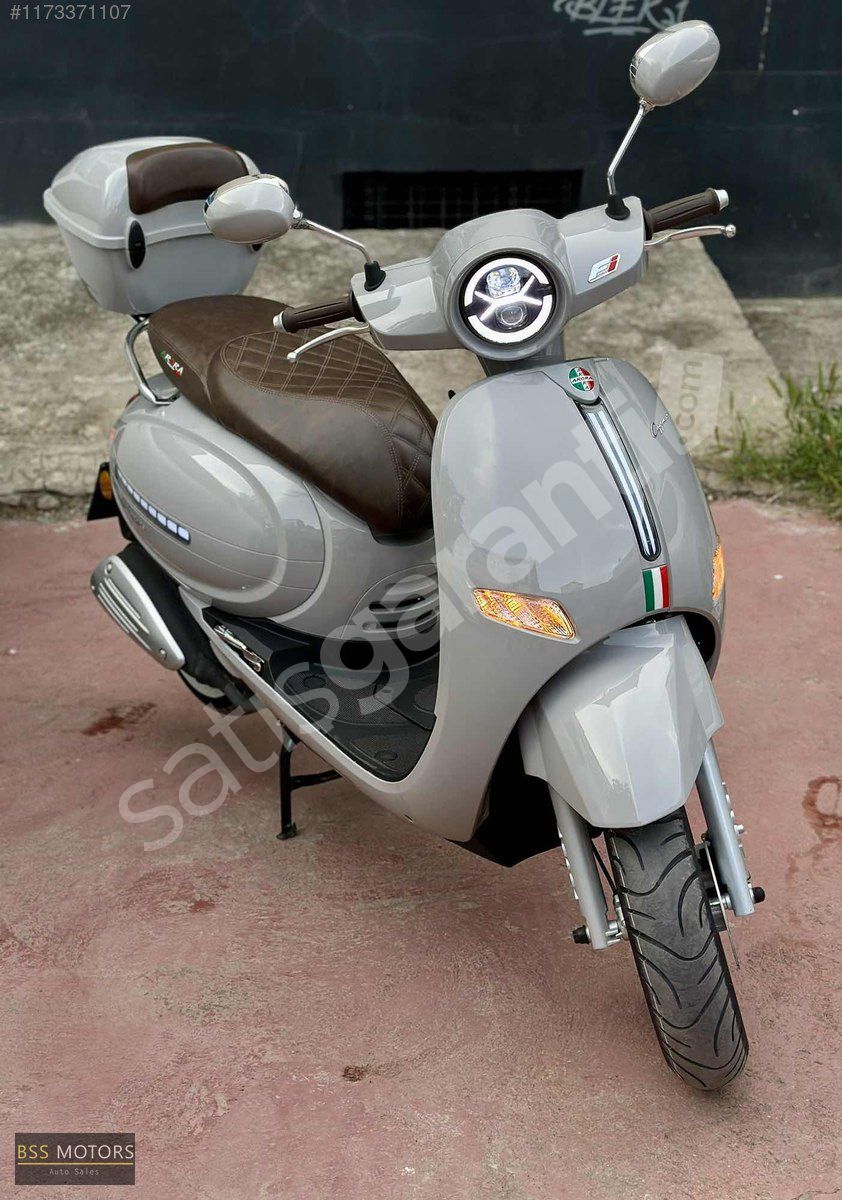 -BSS MOTORS- 2022 HATASIZ CAPPUCİNO 125 NARDO FULL AKSESUAR