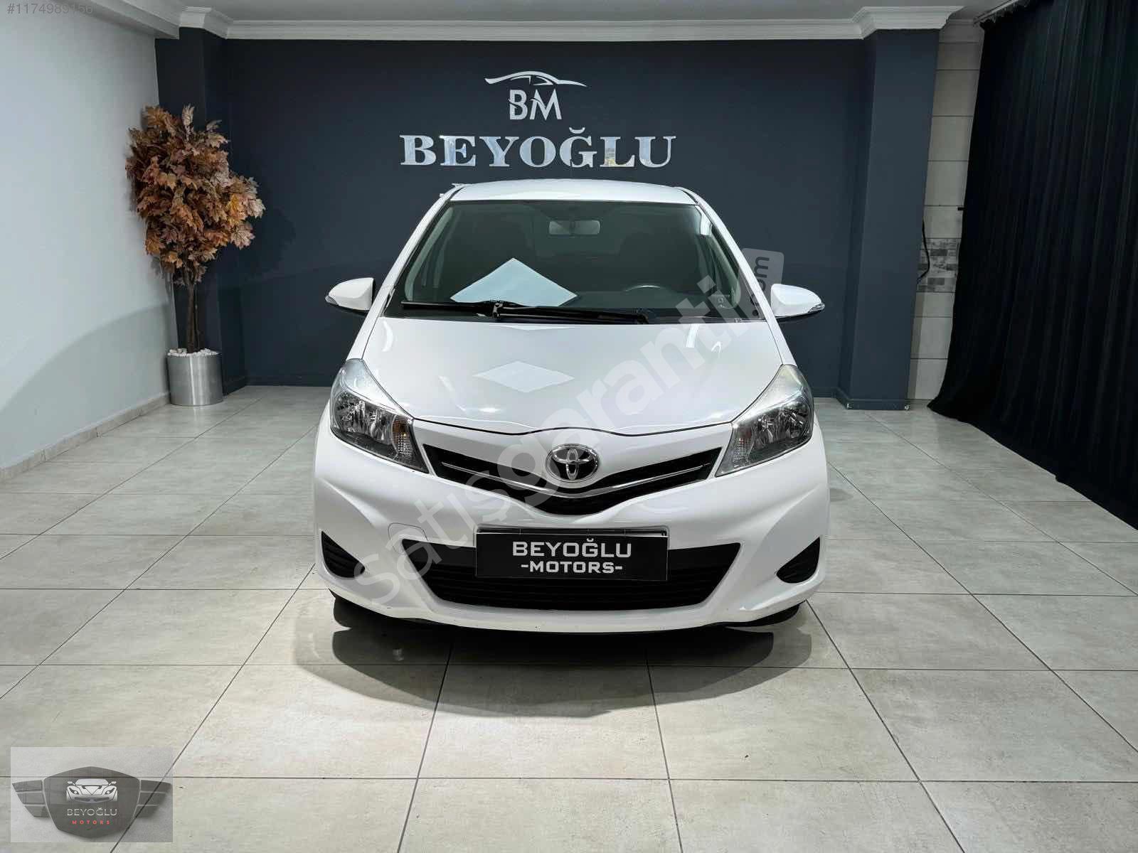 BEYOĞLU MOTORS 2013 TOYOTA YARİS 1.33 COOL OTOMATİK 99 HP