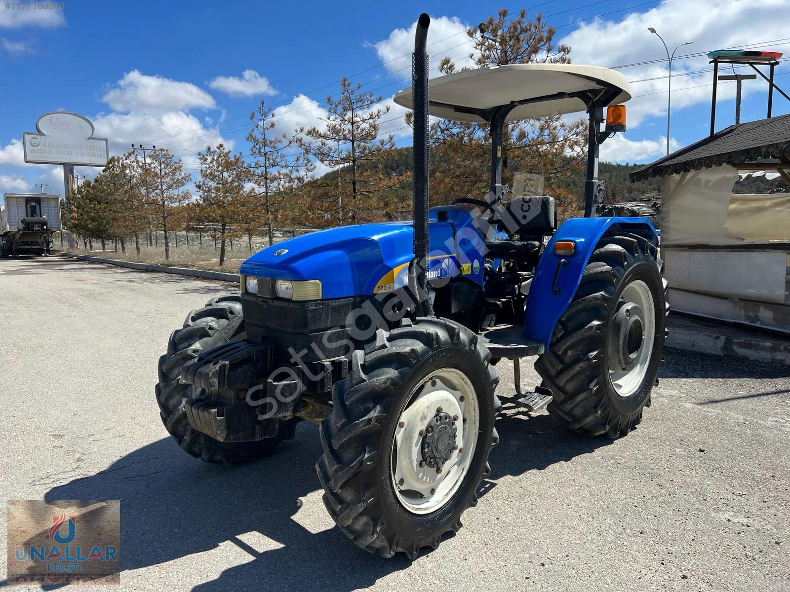 2008 MODEL NEWHOLLAND 4X4 65STD TRAKTÖR ONNUMARA