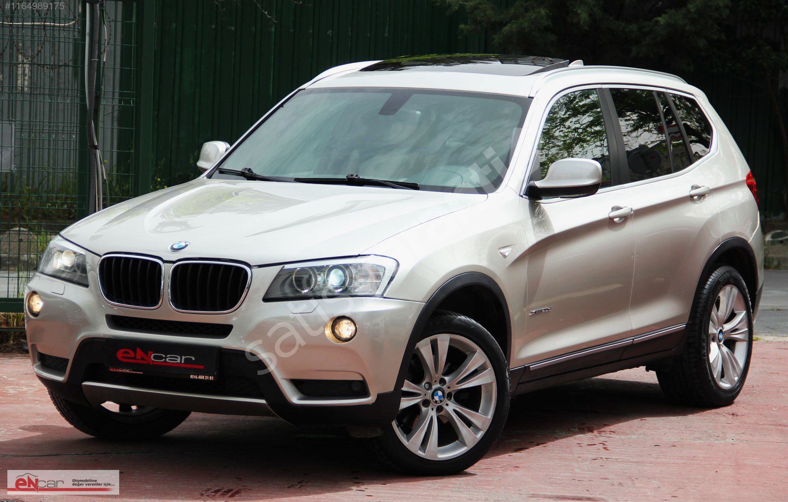 ENCAR'DAN 2012 BMW X3 2.0D X-DRİVE CAM TAVAN G.GÖRÜŞ HAFIZA