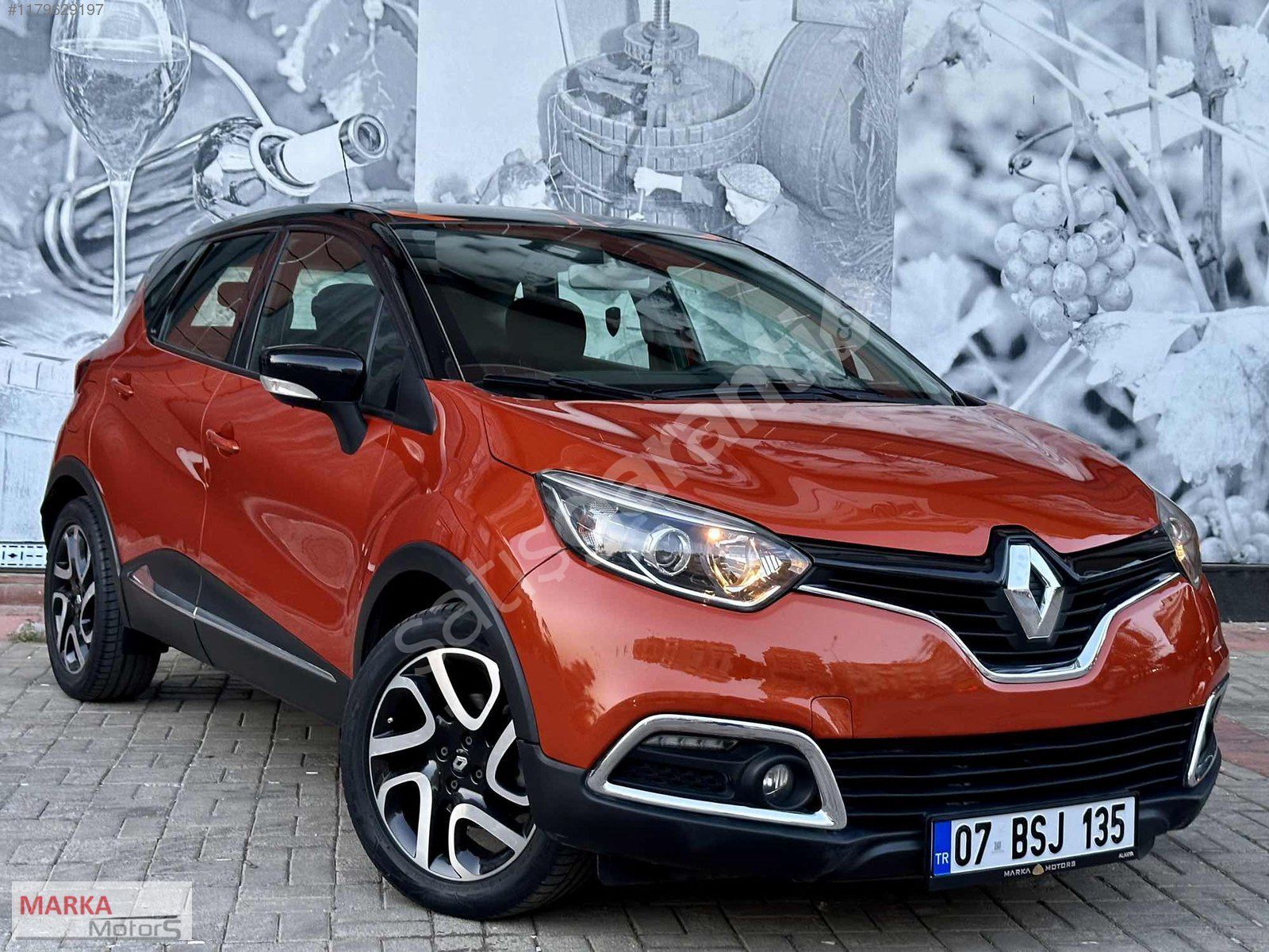 BOYASIZ HATASIZ 2013 RENAULT CAPTUR 1.2 TURBO İCON OTM. 110000KM
