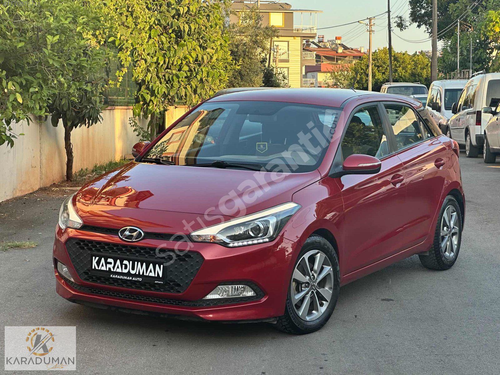 KARADUMAN'dan 2017 Hyundai i20 Style Hatasız Boyasız Tramersiz