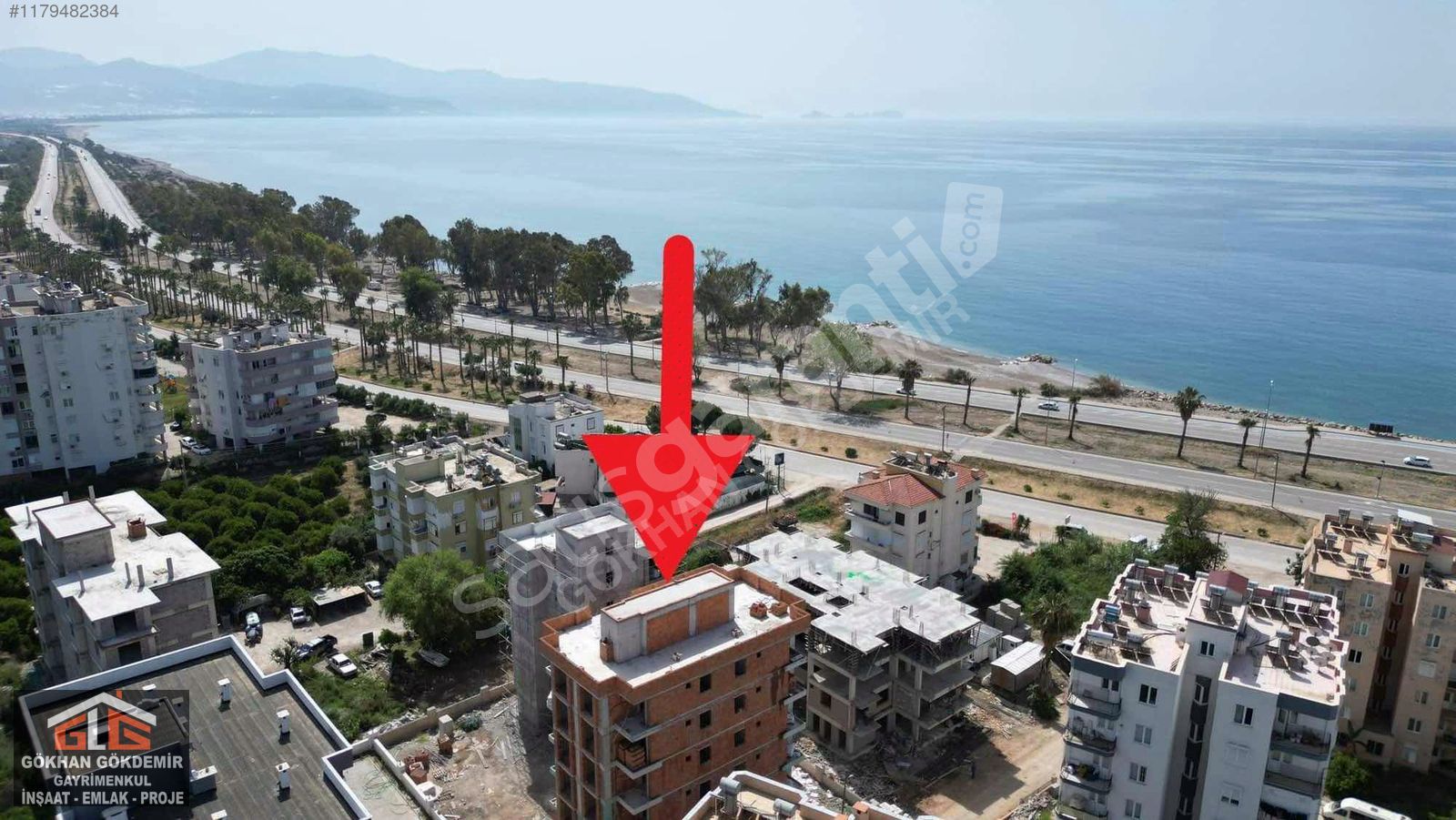 GÖKHAN GÖKDEMİRDEN DENİZE 50 METRE 1+1 SATILIK LÜKS DAİRE