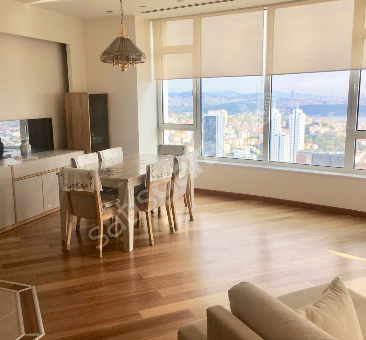 Şişli Plaza'da Boğaz Mazaralı Eşyalı 1+1 Kiralık Residence
