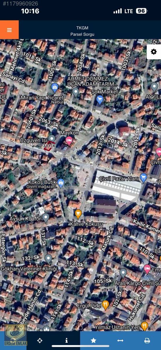 Erdem emlak tan satılık bina
