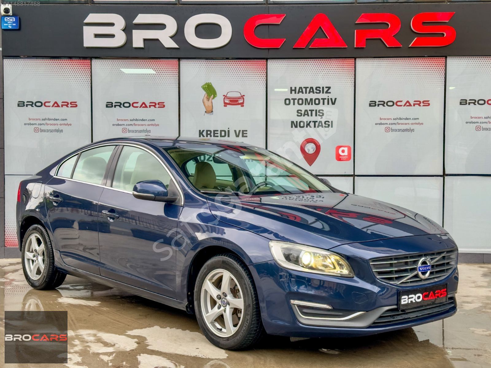 *BROCARS* HATASIZ-BOYASIZ VOLVO S60 1.6D ADVANCE OTOMATİK