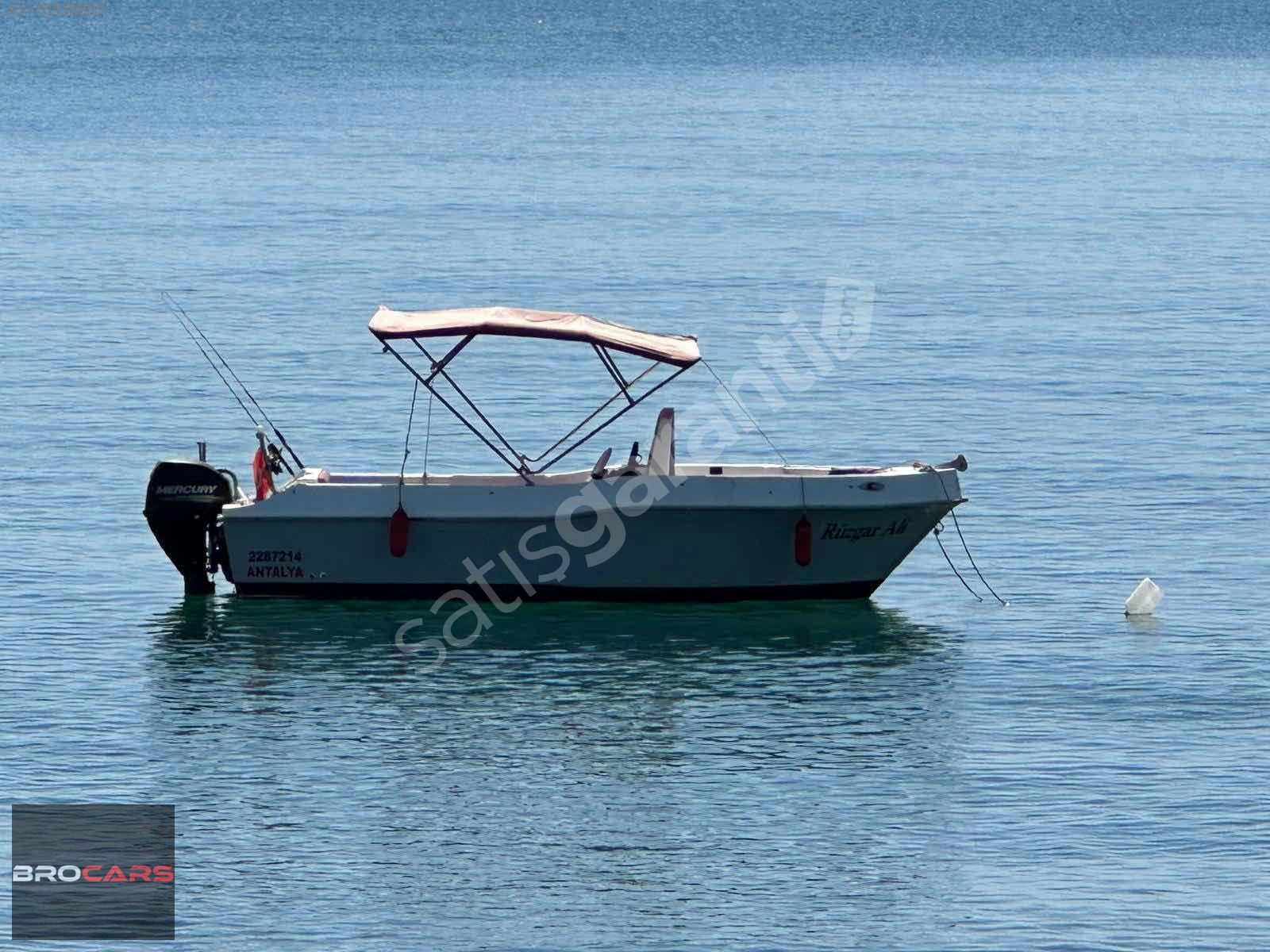 *BROCARS* SEZONA HAZIR 4.95 KAYIKSAN 30 MERCURY RÖMORK DAHİL