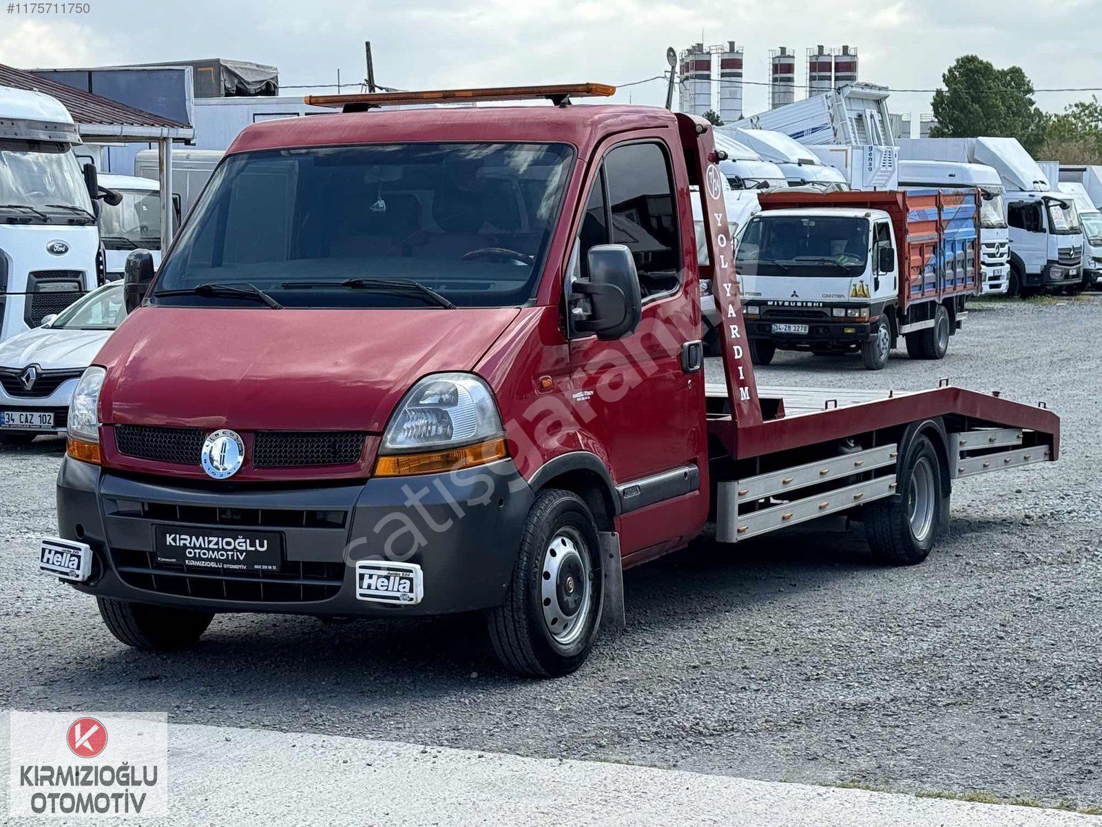KIRMIZIOĞLU OTOMOTİV'DEN 2004 RENAULT MASTER SABİT KASALI