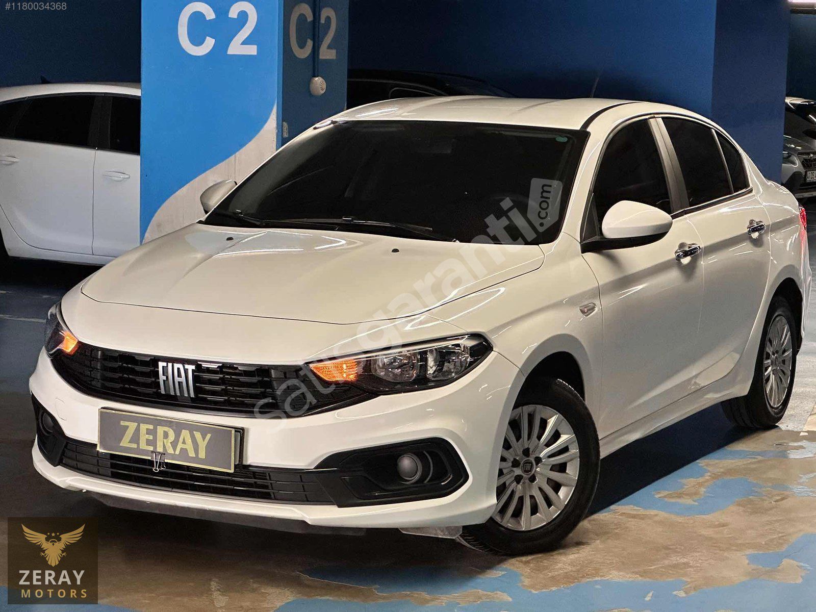 ZERAY'dan 2021 FİAT EGEA 1.4 EASY EMSALSİZ TEMİZLİKTE FIRSAT ARC