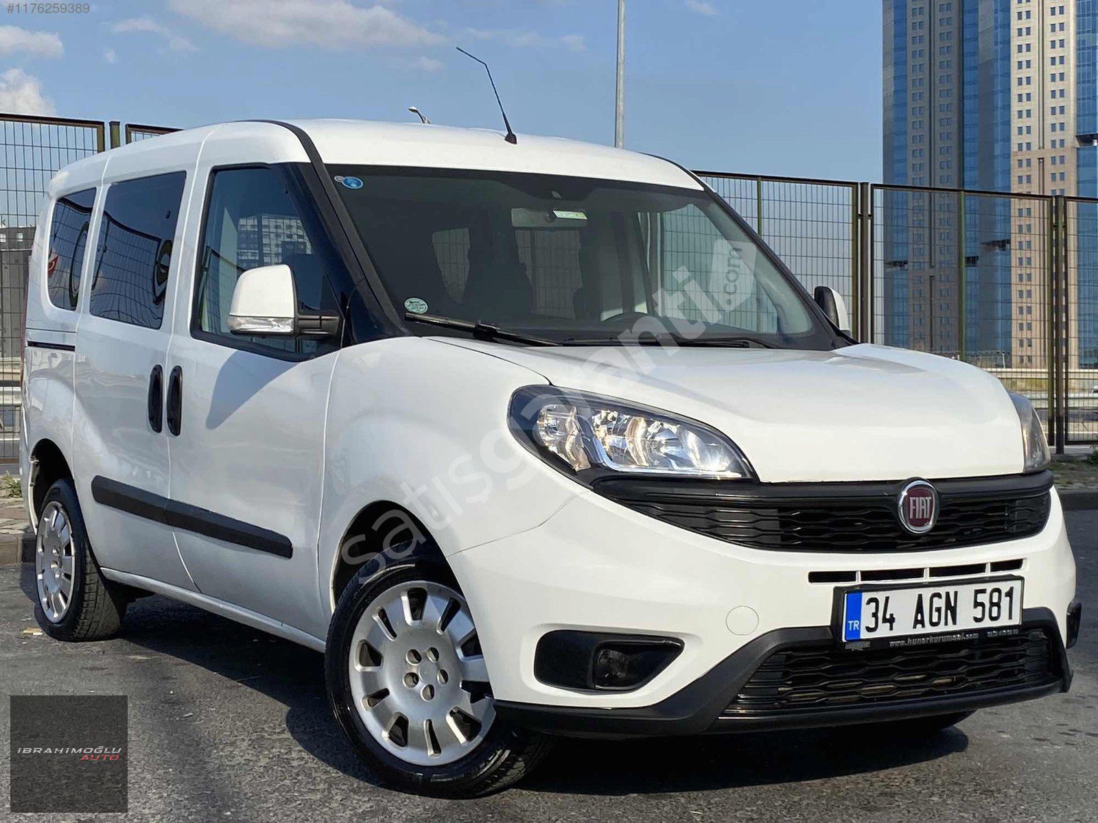 BAKIMLI 2017 FIAT DOBLO 1*3 MULTİJET EASY 90HP 189000KMDE