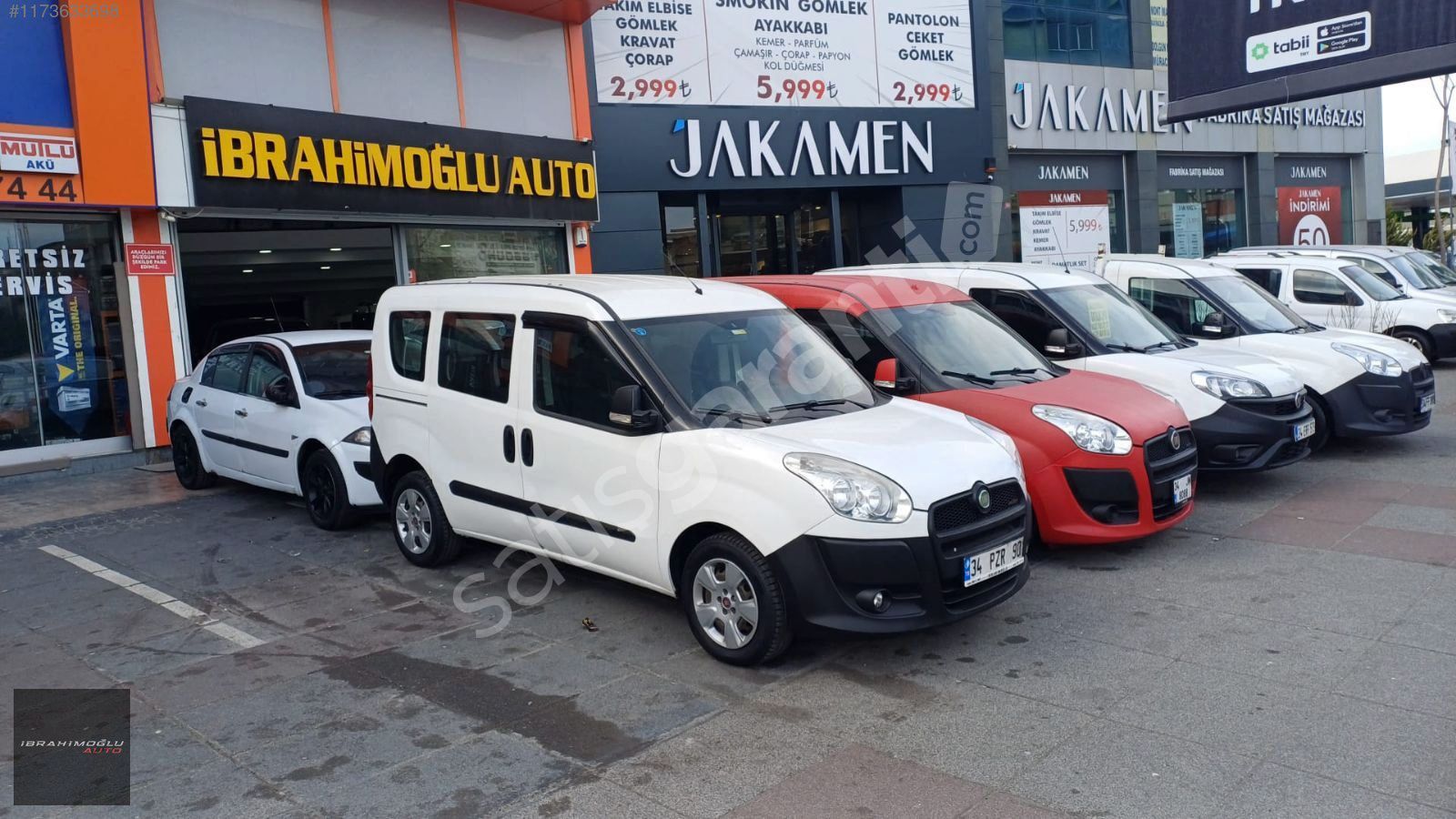 BAKIMLI 2015 FIATFİORİNOCARGO 1*3MULTİJET 75HP PANELVAN 265000KM