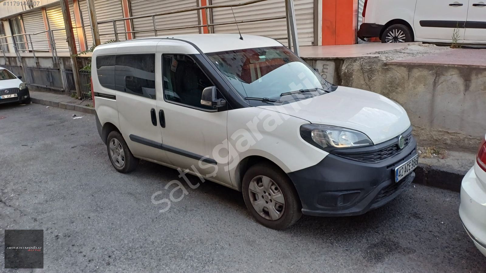 BAKIMLI 2018 FIAT DOBLO 1*3 CAMLI KOLTUKLU 294000KMDE