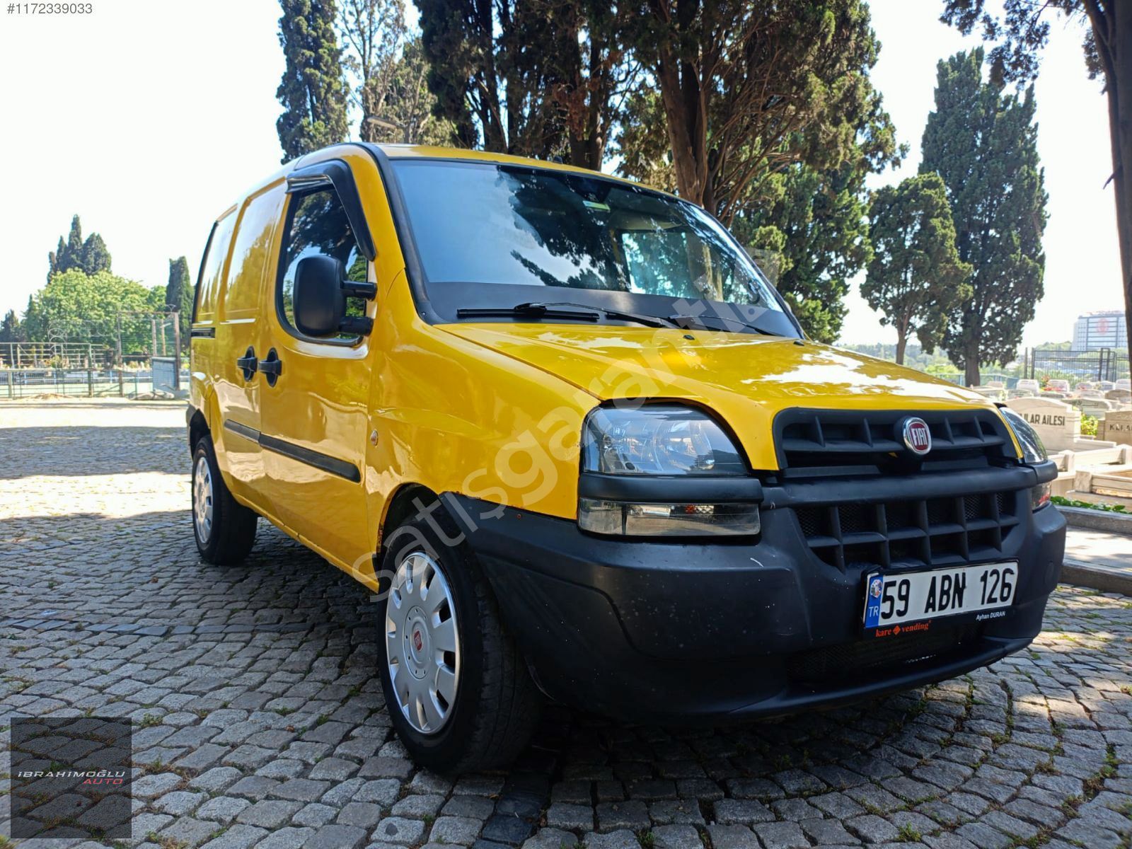 BAKIMLI 2004 FIAT DOBLO 1*9 DİZEL PANELVAN 402000KMDE