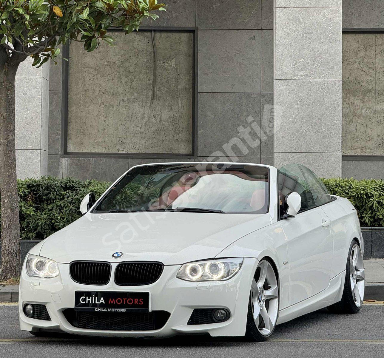 CHİLA | 2012 3.20d LCİ CABRİO M SPORT İÇİ KIRMIZI, EKRANLI