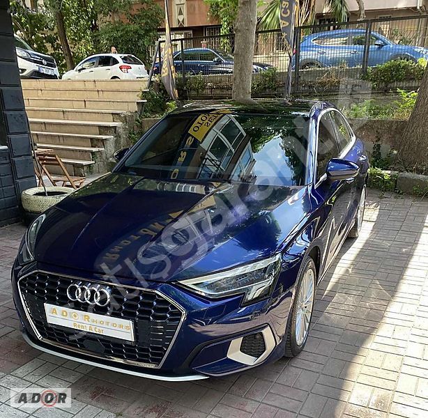 ADOR MOTORS'DAN AUDİ A3 OTOMATİK/BENZİNLİ-HİBRİT 2023 CAM TAVAN