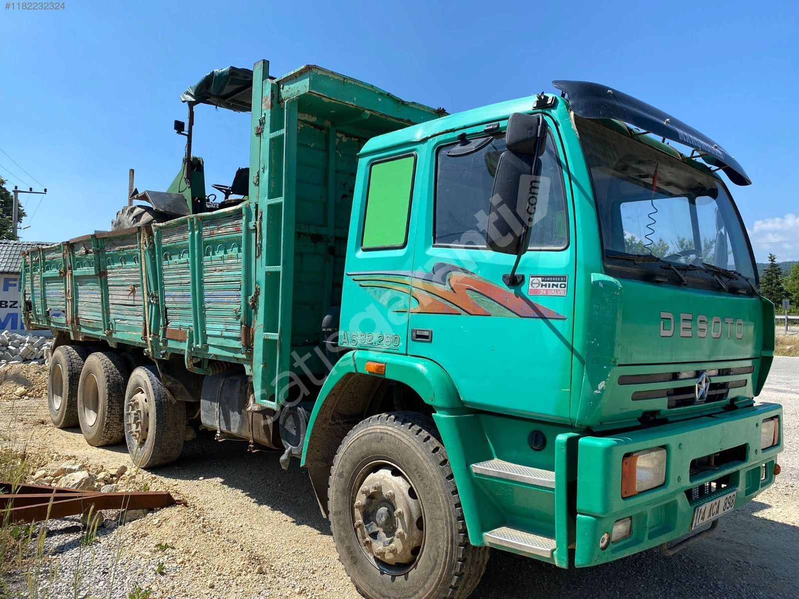 ÖZKAN OTOMOTİV DEN 1998 HINO DANPERLI MOTOR SIFIR