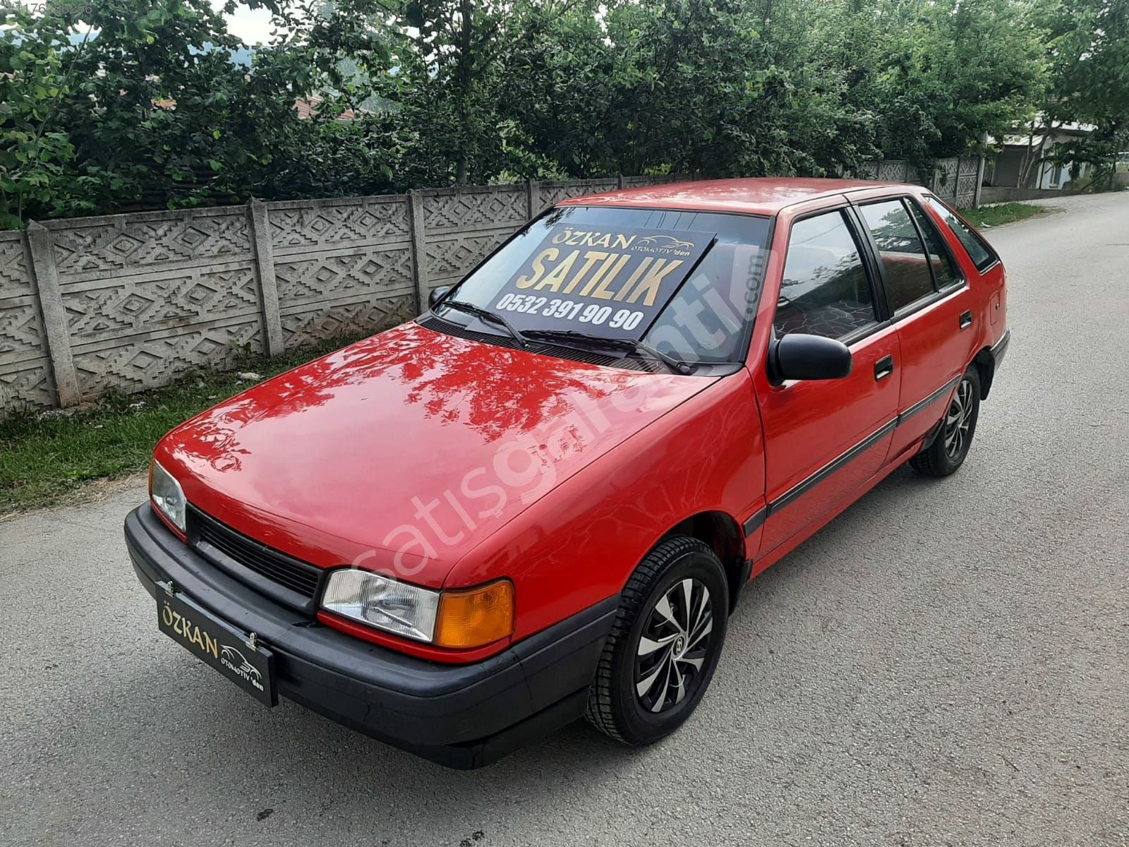 ÖZKAN OTOMOTİV DEN 1991 HUNDAI 1.5 ECSEL LPG LI FULL ORJINAL