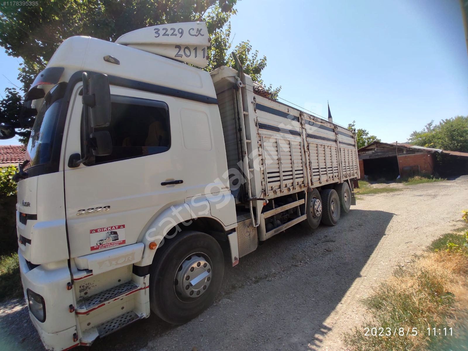 ÖZKAN OTOMOTİV DEN 2012 AXTOS 3229 DANPER KIRKAYAK