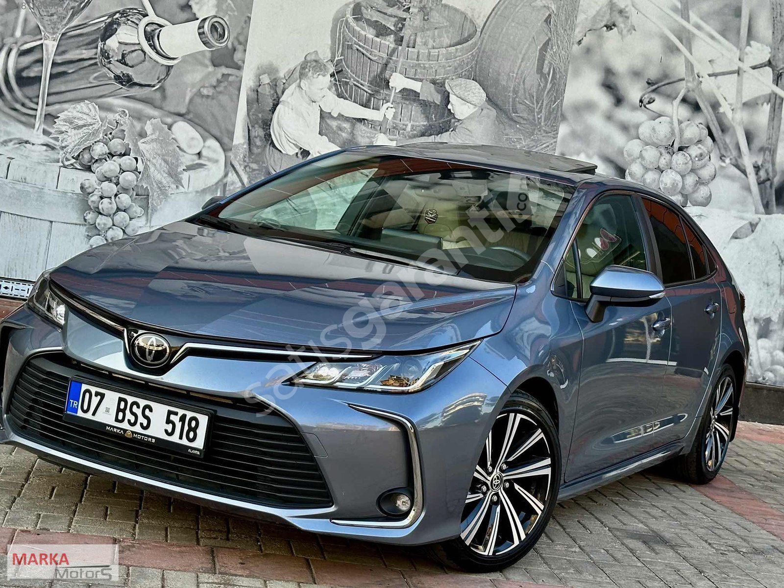 MARKA MOTORS 2022 COROLLA FLAME X PACK HATASIZ BOYASIZ