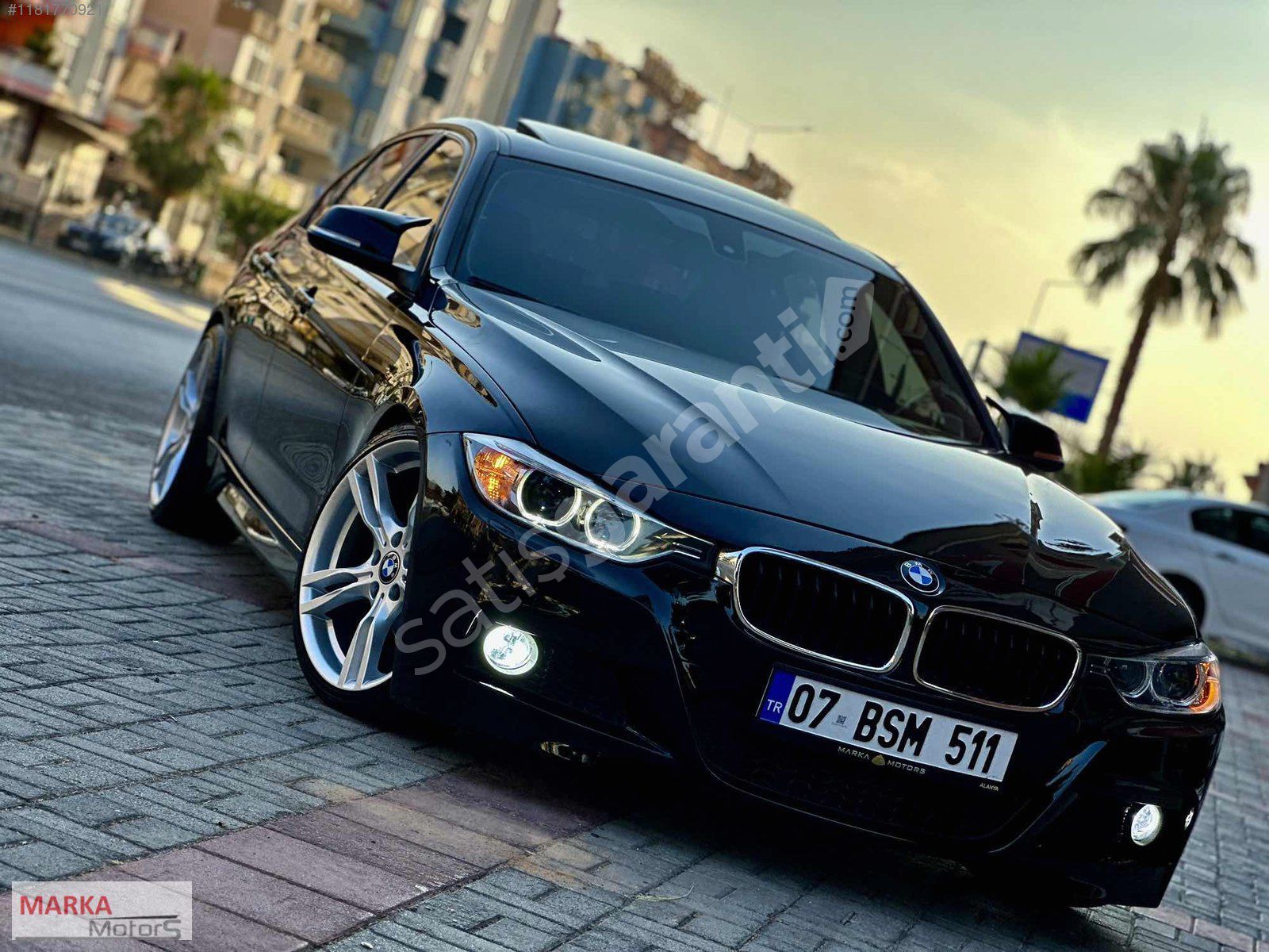 MARKA MOTORS BMW 3.16İ DIŞ MSPORT+SUNROOF+LCİ STOP