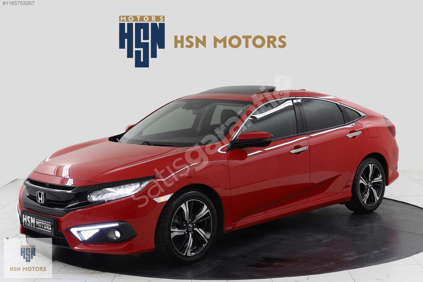 HSN MOTORS'DAN 2018 HONDA CİVİC 1.5 VTEC RS 182HP