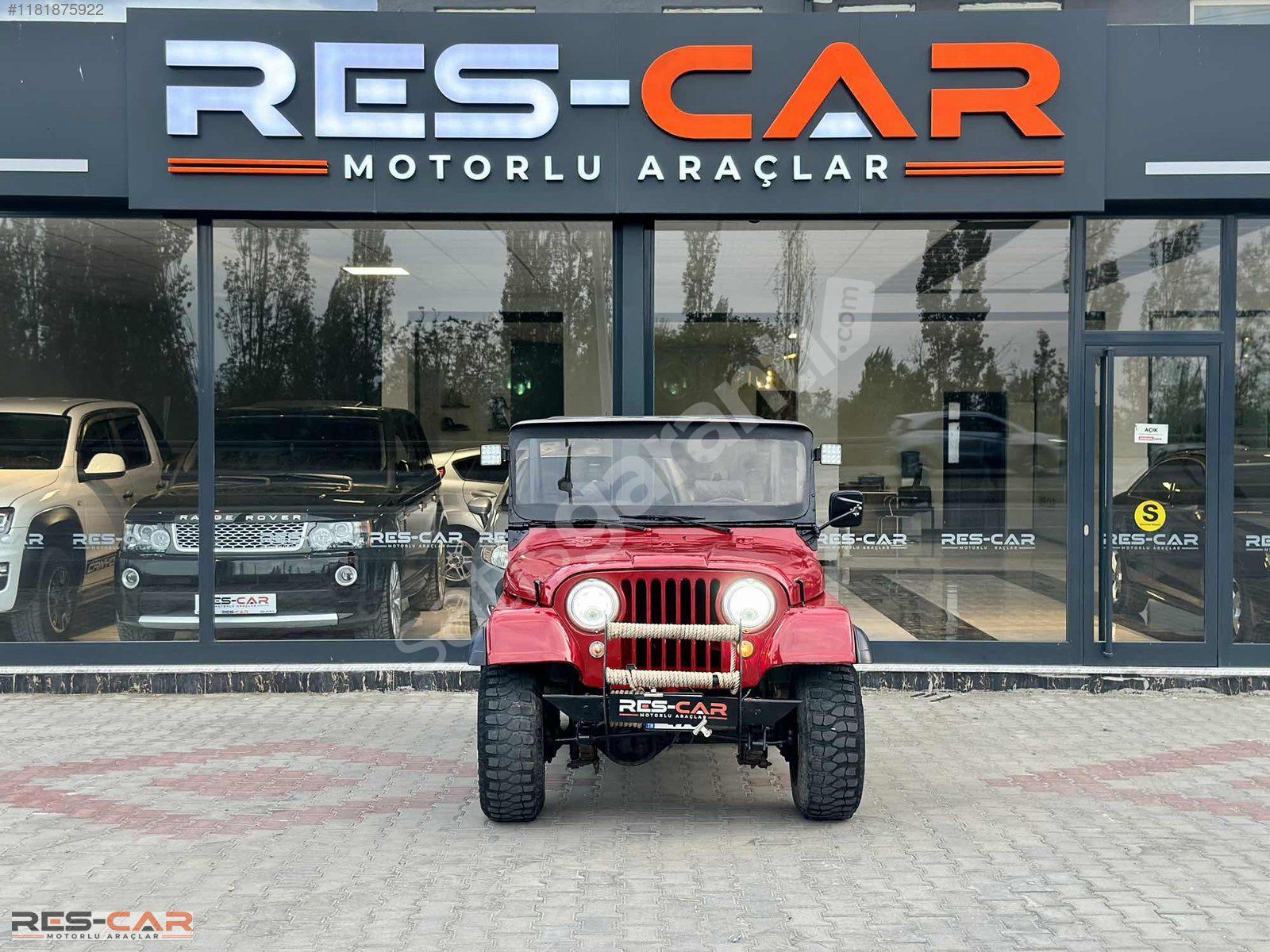 "RES-CAR"_HARİKA ÖTESİ KUSURSUZ MASRAFSIZ 1960 MODEL JEEP CJ-5