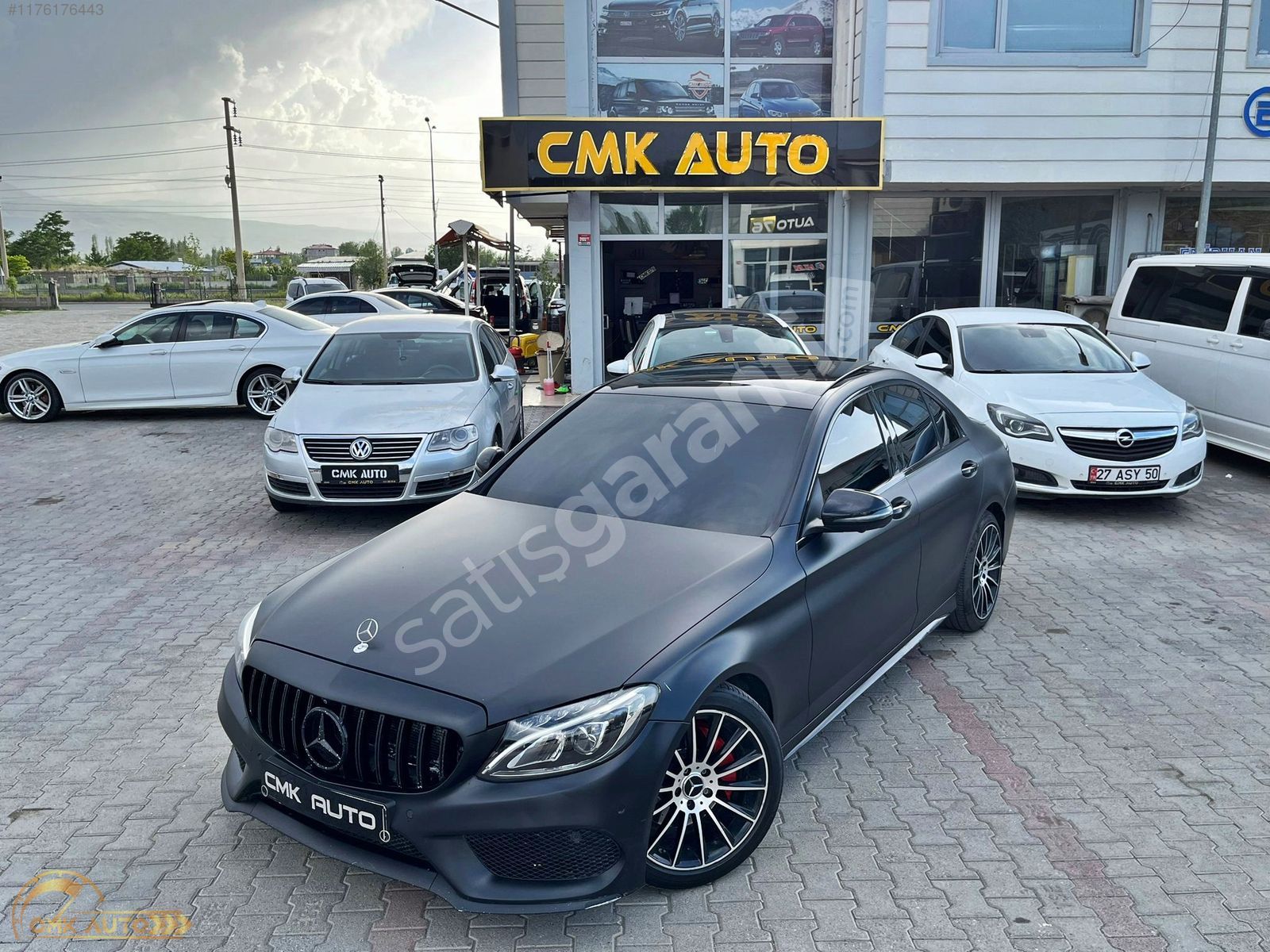 CMK//2018 MERCEDES C,200D AMG 360 BÖLGE KAMERA HAFIZALI KOLTUK