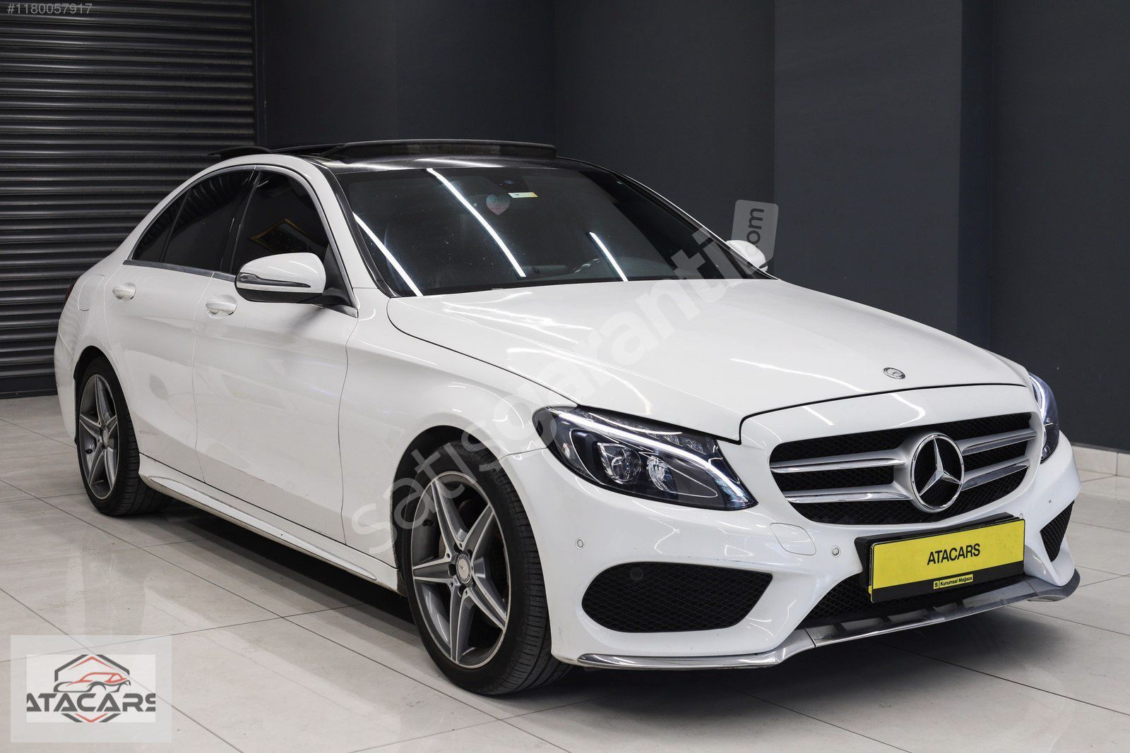 ATA-CARS 2016 C200D AMG CAM TAVAN İMZALI SERİ 700 BİN TL KREDİ