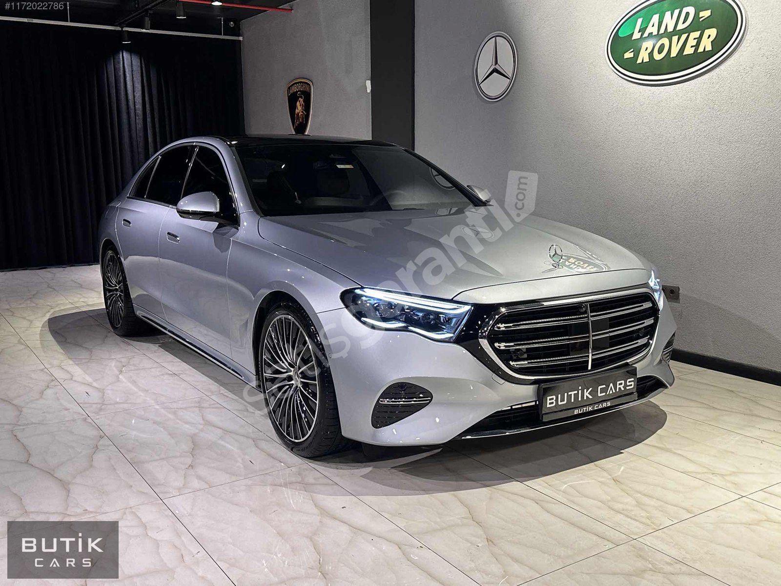 BUTİKCARS-W214 2023 E180 EXCLUSİVE-AKS-AİR-BURMASTER-TEKNO GRİ