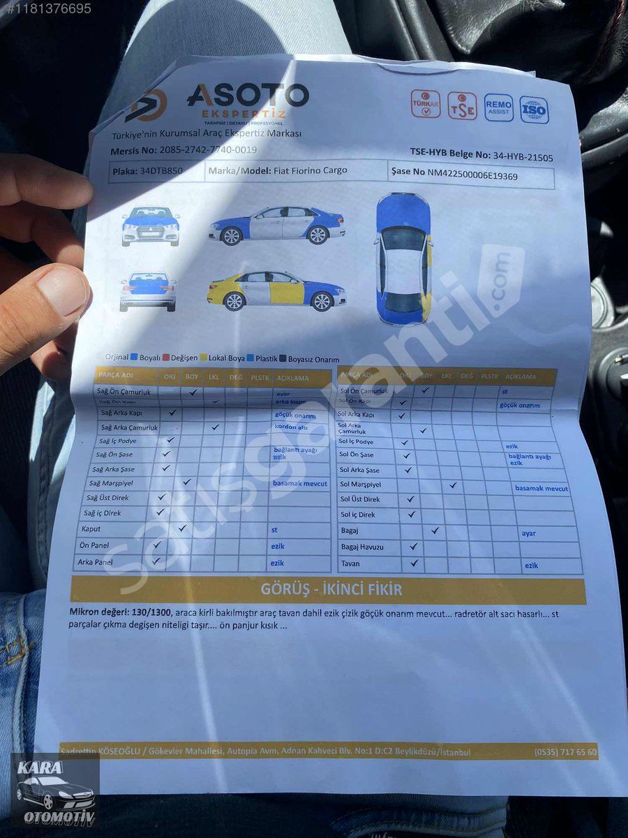 2016 MASRAFSIZ BAKIMLI PREMİO 95 HP
