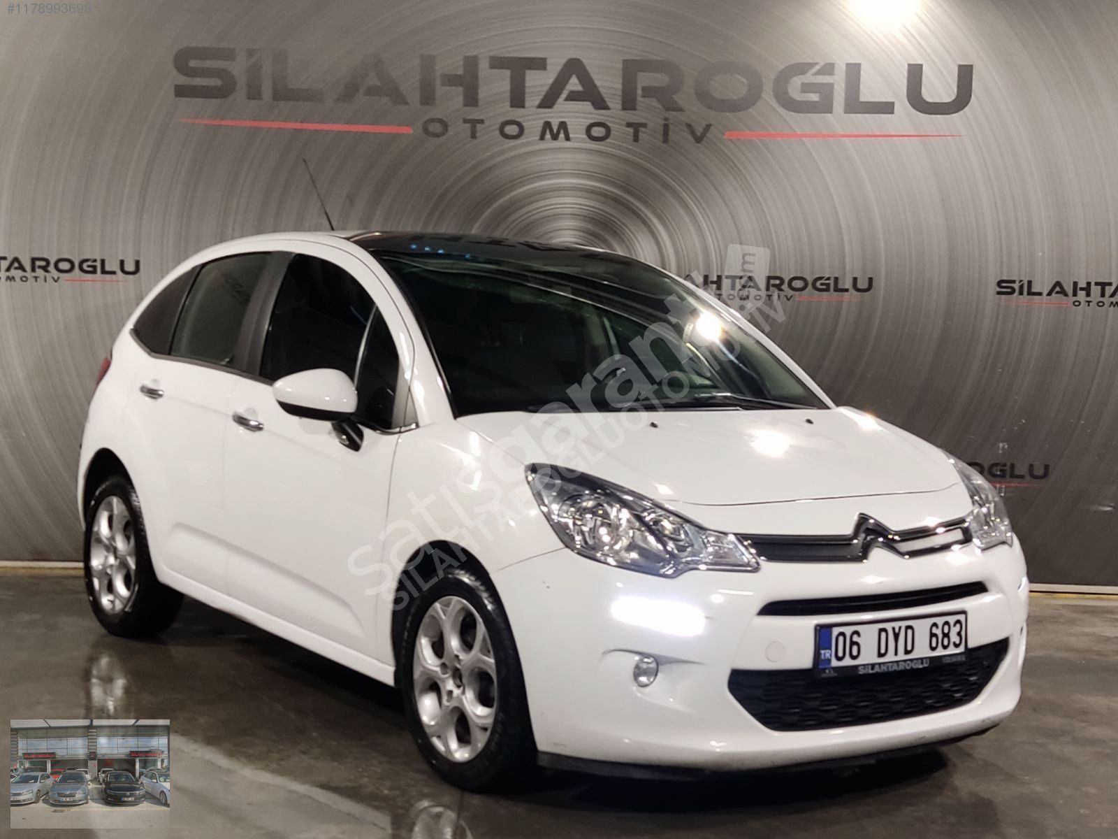 2015 Citroen C3 1.2 VTI Cool*CAM TAVAN-F1 VİTES-YOKUŞ KALKIŞ