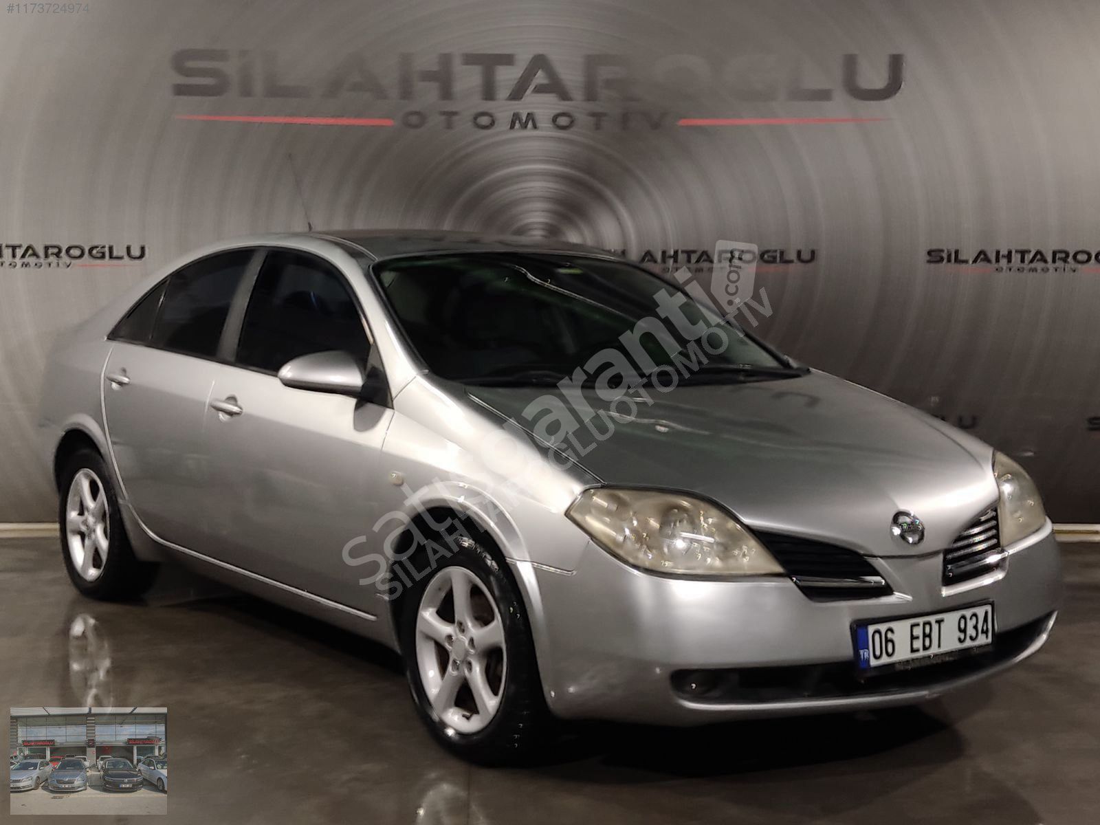 2007 Nissan Primera 2.0 Tekna Hypertronic*2.5 PARÇA BOYA