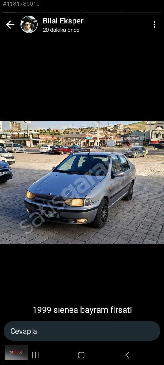 KUSURSUZ ACİL KLİMALİ 2 PARCA BOYALİ 1.6 SİENA