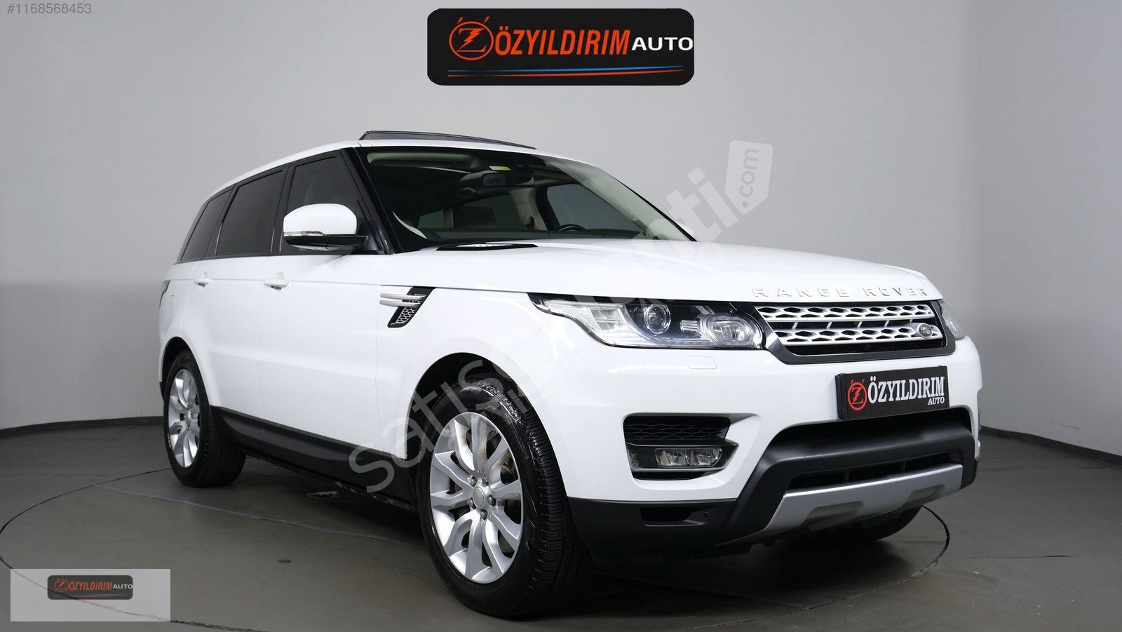 ÖZYILDIRIM'DAN 2014 RANG ROVER 3.0 HATSZ BOYASIZ FULL SRVS BKMLI