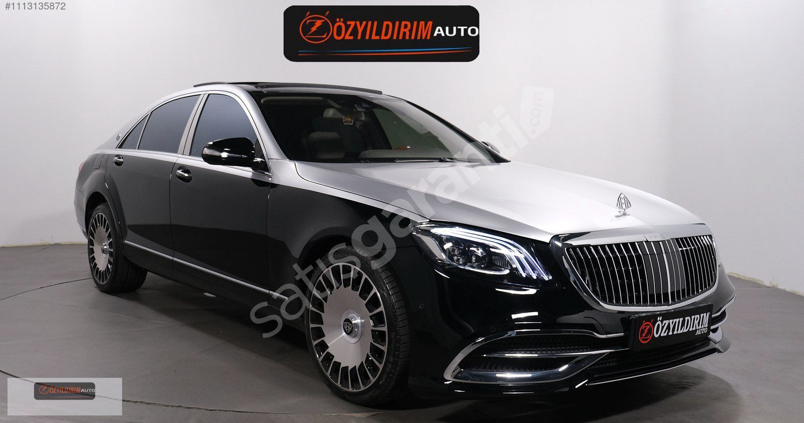 ÖZYILDIRIM'DAN MAYBACH S400L HYBRİD BUSİNESS FULL DOLU TR TEK