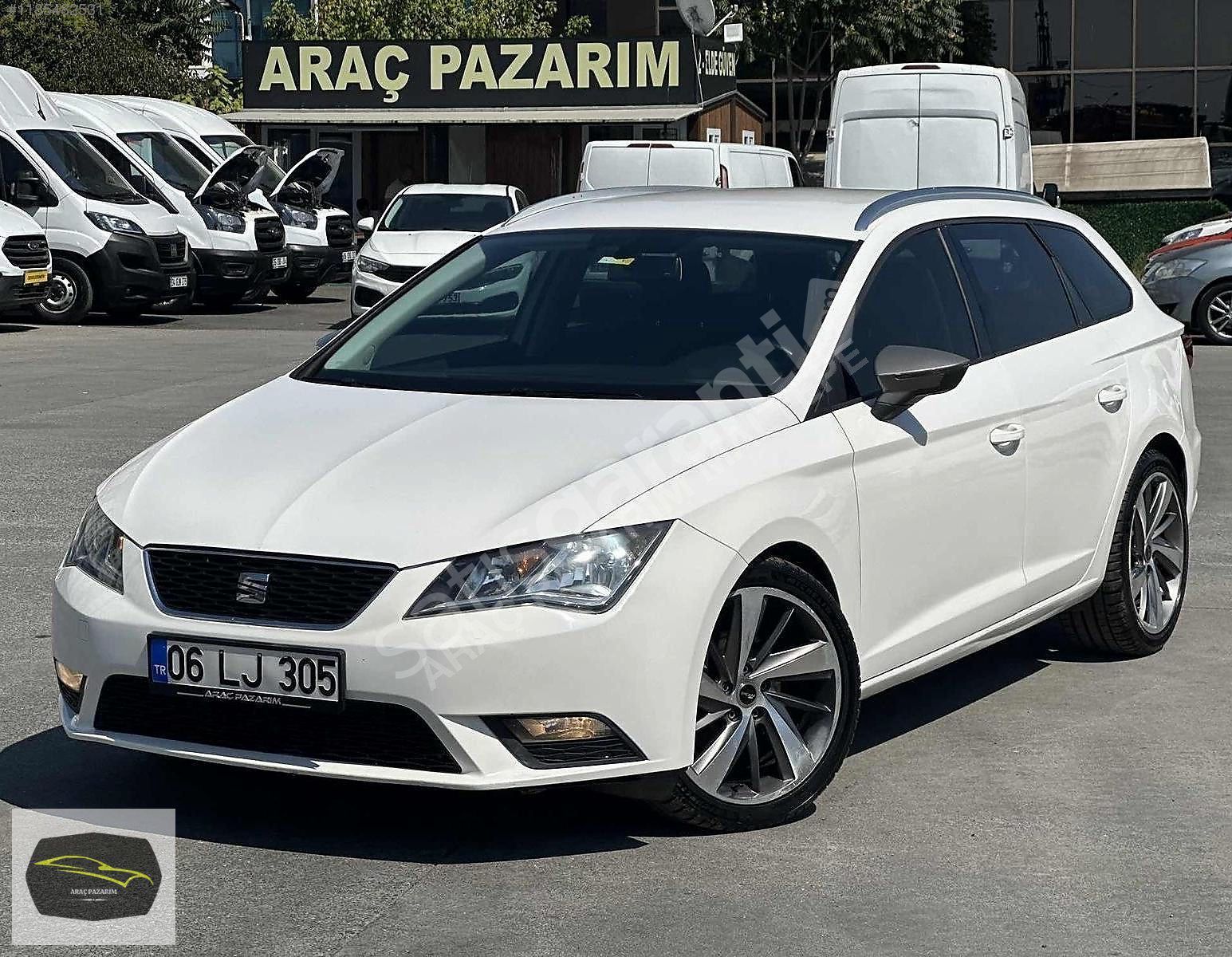 - 4 LASTİK SIFIR / BAKIMLI - 2015 SEAT LEON 1.6 TDI ST STYLE -