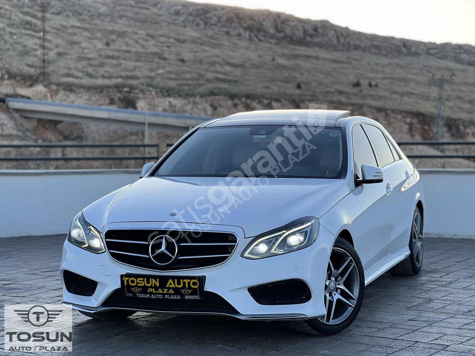 TOSUN AUTO PLAZA E180AMG HATASIZ CMTVN+OTOPARKPİLOT+ÇARPŞMAÖNLYC