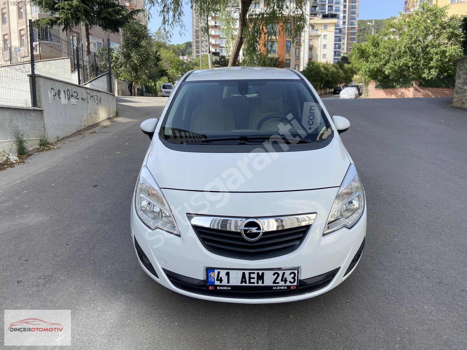 2012 MODEL OPEL MERİVA 1.3 DİZEL ENJOY YENİ KASA 190.000DE