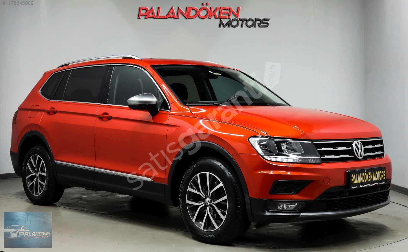 PALANDÖKEN MOTORS'TAN 2017 TIGUAN ALLSPACE ÖZEL RENK HATASIZ