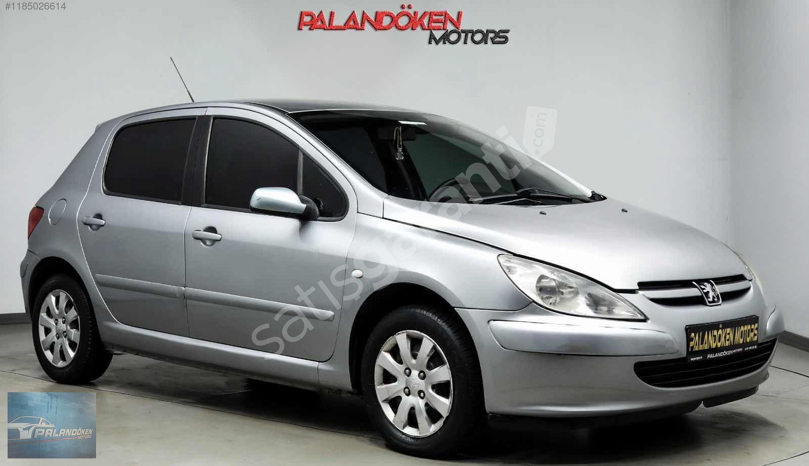 PALANDÖKEN MOTORS'TAN 2004 PEUGEOT 307 XR-OTOMATİK-DİRİ-TEMİZ
