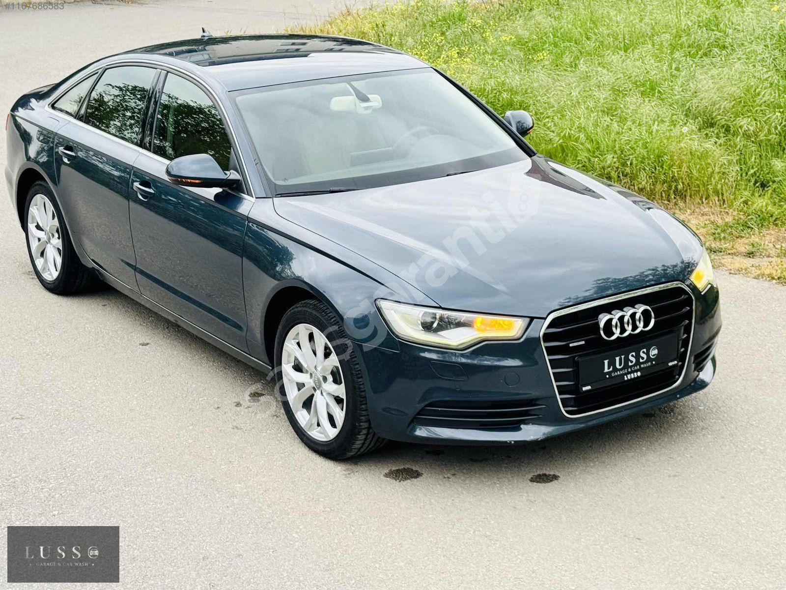 LUSSO GARAJ'dan AUDİ A6 3.0 TDİ QUATTRO 245Hp HATASIZ (BAYİ)