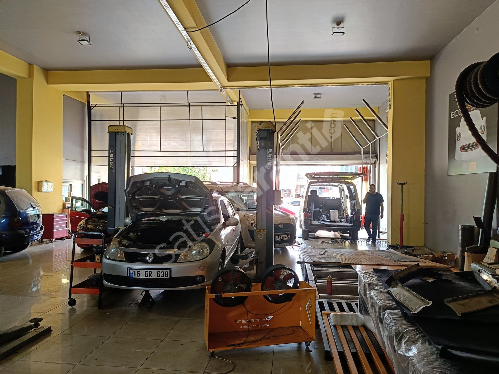 Bursa kent meydanı devren kiralık oto tamir servisi