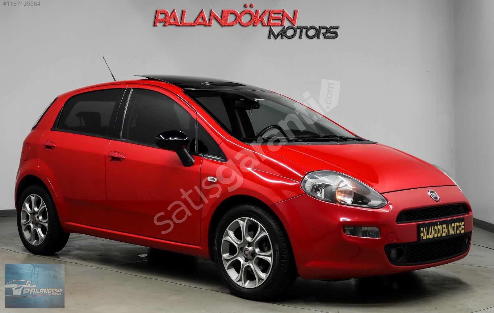 PALANDÖKEN MOTORS'TAN 2014 PUNTO LOUNGE PAKET 1.3M.JET SUNROOF
