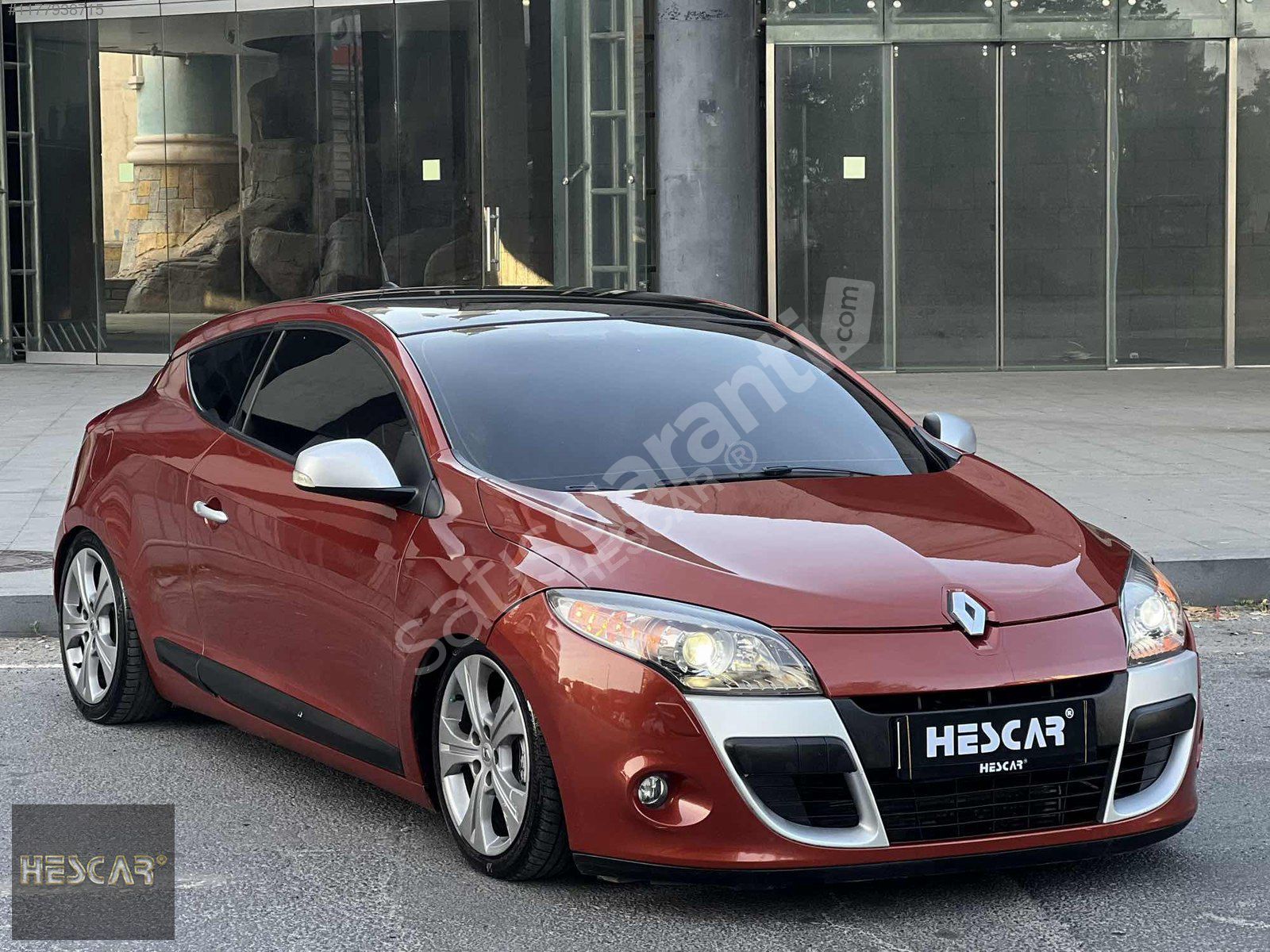 ''HESCAR''2011 MEGANE COUPE 1.5DCİ CAM TAVAN,AFL,TOMTOM,DERİ