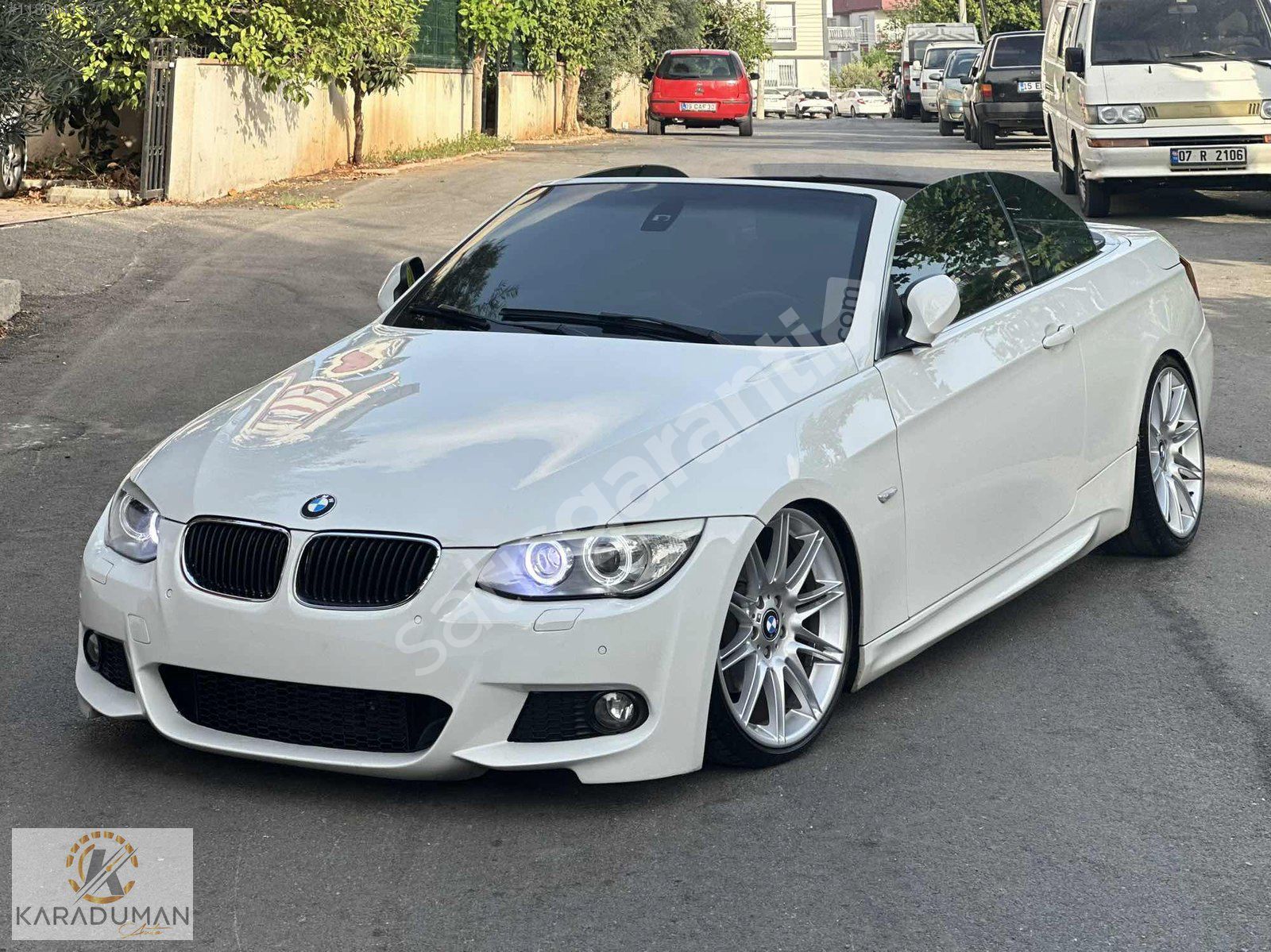 KARADUMAN'dan BMW 3.20d LCİ M Sport Büyük Ekran Cabrio HATASIZ