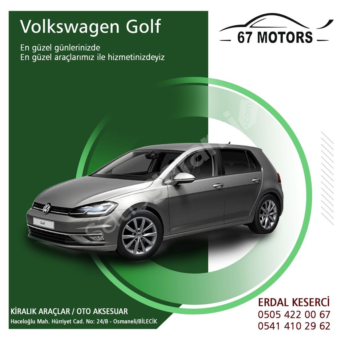 kiralık otomatik ww golf