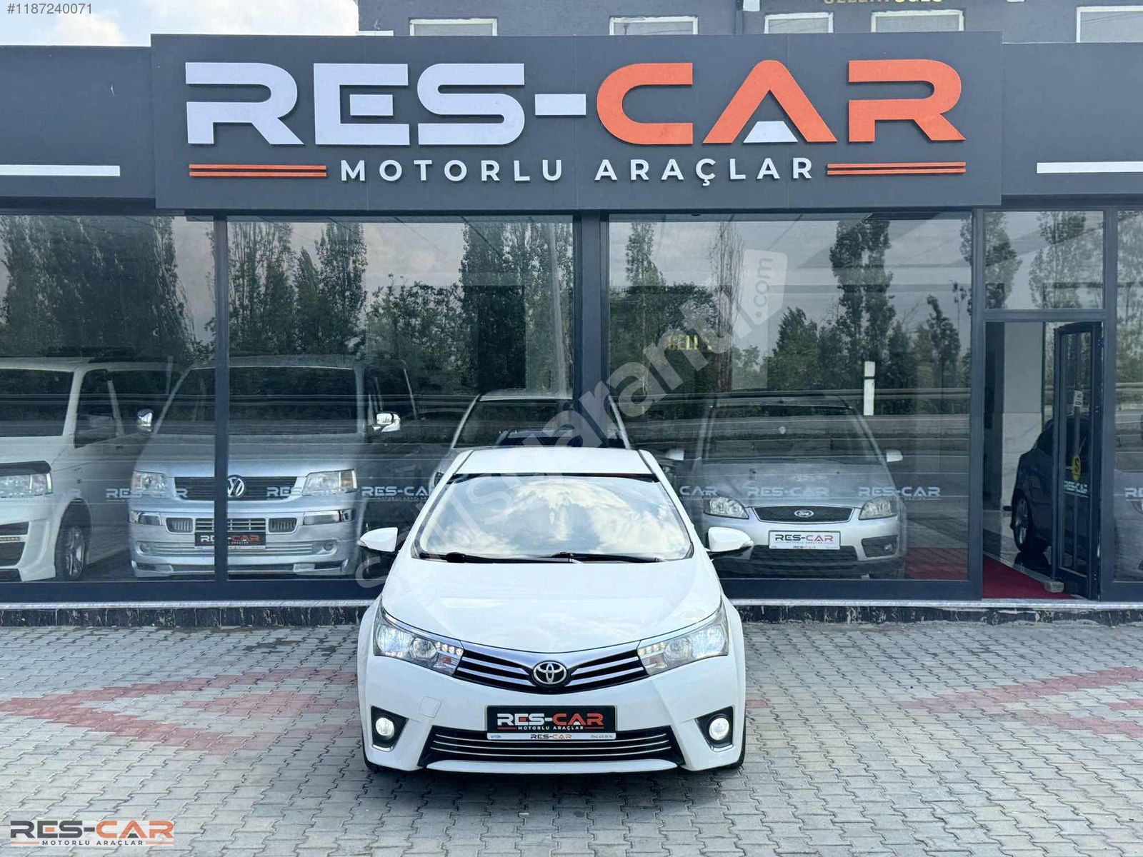 "RES-CAR"_2013 MODEL TOYOTA COROLLA 1.4-D4 HATASIZ EXTRALI..!